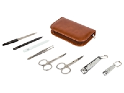 Lidl Livarno Home LIVARNO HOME Maniküre-Set/Kulturbeutel für Herren