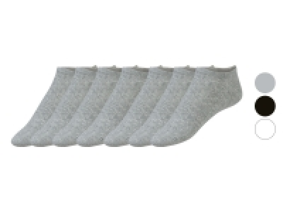 Nur Die Damen Sneaker Socken, 7 Paar, hautsympathisch und atmungsaktiv 4.99 €