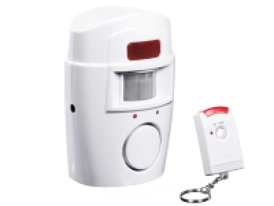 Lidl Easymaxx EASYmaxx Security Bewegungsmelder mit Alarmsignal, 2 Stück, mit Fernbe