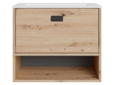 byLIVING Waschtisch »Wellness«, mit Waschbecken, Artisan Eiche/weiß 219.99 €