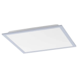 LED-Deckenleuchte - weiß-silber - Ø 45 cm