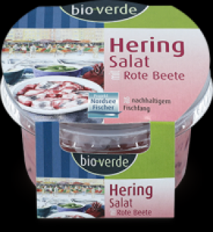 bio-verde Hering-Salat mit Rote Beete 2.57 €