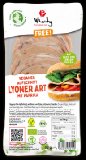 Wheaty Veganer Aufschnitt Lyoner Art mit Paprika 1.47 €