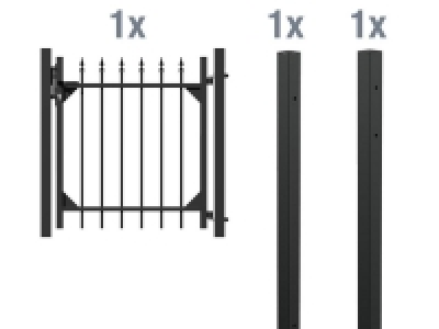GAH ALBERTS Einzeltor-Set Chaussee, zum Einbetonieren 299.00 €