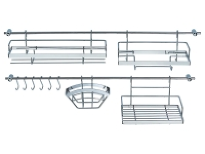 axentia Küchen-Organizer, 16-tlg.