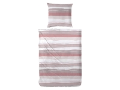 Primera Perkal Bettwäsche »Streifen Rosenholz-Natur«, aus reiner Baumw 19.99 €