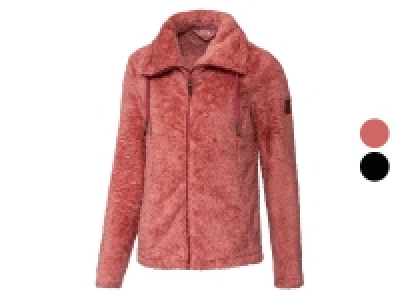 Lidl Crivit crivit Damen Fleecejacke in Plüsch-Qualität, mit Stehkragen