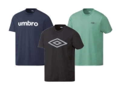 Lidl Umbro UMBRO Herren T-Shirt, aus reiner Baumwolle