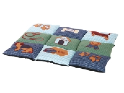 Jollypaw Decke »Johnny«, 80 x 55 cm, blau/grün