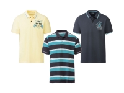 Lidl Livergy LIVERGY Herren Poloshirt, leger geschnitten, mit kleinen Seitenschlitz