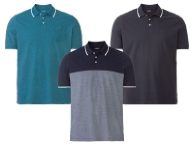 Lidl Livergy LIVERGY Herren Poloshirt, leger geschnitten, in hochwertiger Pikee-Qua