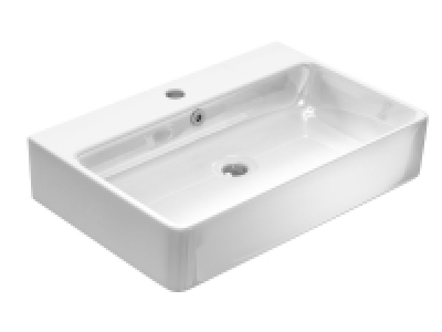 Schütte Wand- und Aufsatzwaschtisch »TASSONI CUBE«, 60 cm, weiß 149.00 €
