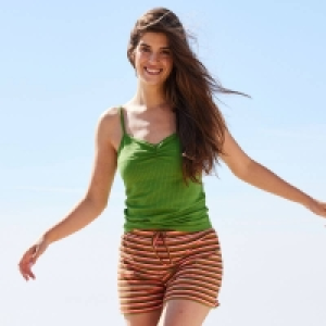 Damen-Shorts mit Ripp-Struktur 4.19 €