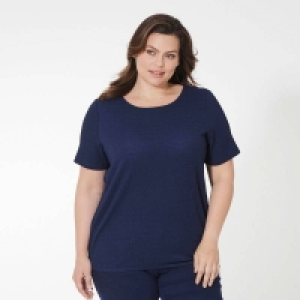 Damen-T-Shirt mit schöner Struktur, große Größen 5.59 €