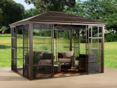 SOJAG Canada Pavillon »Castel«, aus Aluminium, inkl. Sonnensegel u. In 3,279.05 €