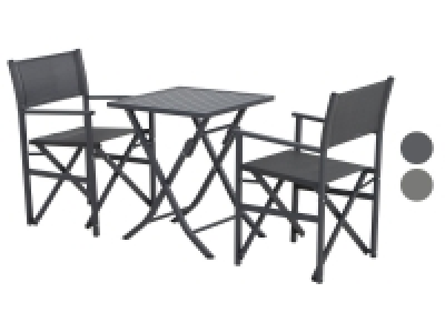 SIENA GARDEN Set »Paulo«, klappbar, mit Aluminiumgestell