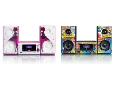 Lenco MC-020 Mikroanlage mit Bluetooth, FM Radio und USB
