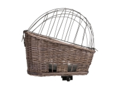 Lidl Jollypaw Jollypaw Fahrradkorb für Gepäckträger, 35 x 49 x 55 cm, grau