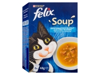 Lidl Felix FELIX Soup Geschmacksvielfalt aus dem Wasser mit Kabeljau, Thunfisch, 