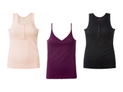 esmara Damen Ripptop, leicht tailliert geschnitten, mit hohem Baumwoll 3.99 €