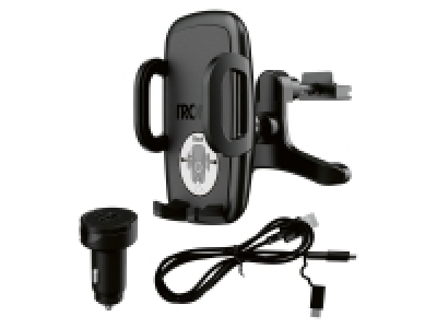 TRONIC Kfz-Smartphone Halterung »TKHU 2 A2«, USB, mit Smart-Fast-Charg