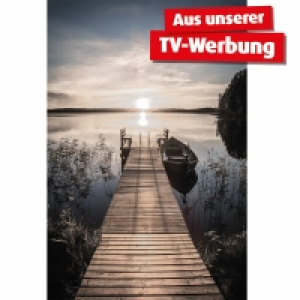 Keilrahmenbild STEG - multicolor - 60x90 cm