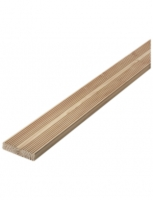 Holz-Terrassendielen »Douglasie frz. Profil«, Breite: 12 cm, Stärke: 2