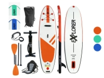 Lidl Explorer Explorer Stand-up-Paddleset OCEAN 10.6 Kajak Set 320