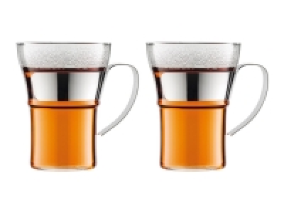 BODUM Teegläser mit Metallgriff 2er Set