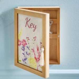 Schlüsselkasten mit Blumendesign, ca. 28x20x7cm 15.99 €
