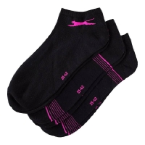 NKD  Slazenger Damen-Sport-Sneaker-Socken, 3er-Pack