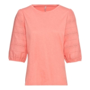Damen-Bluse mit Spitzen-Ärmeln 15.99 €
