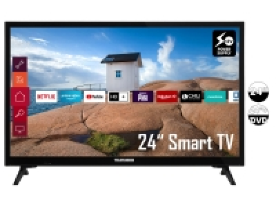 Lidl Telefunken TELEFUNKEN Fernseher Smart TV, Triple-Tuner, Smart TV, Works with Alex