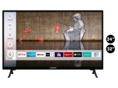 Techwood Fernseher / Smart TV HD+, Works with Alexa, OK Google, große
