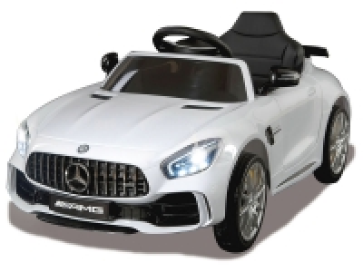 JAMARA »Ride-on Mercedes-Benz AMG GT R«, weiß, mit 2,4GHz Fernsteuerun