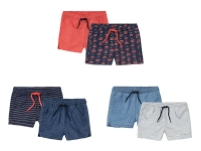 lupilu Kleinkinder/Kinder Mädchen Shorts, 2 Stück, mit kleinen Seitens