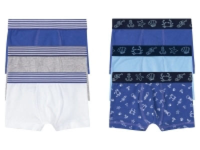 lupilu Kleinkinder Jungen Boxershort, 3 Stück, mit hohem Baumwollantei