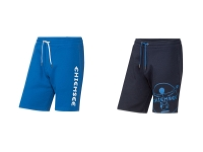 Lidl Chiemsee Chiemsee Herren Sweatshorts, lässig geschnitten, mit hohem Baumwollant