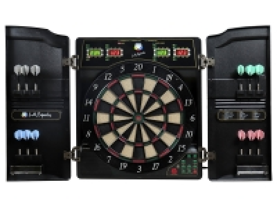 Lidl L.a. Sports L.A. Sports Electronic Dart London, 16 Player Cabinet, 4 LED, 12 Darts