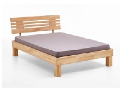Relita Futonbett »Elisabeth«, aus massiver Buche, mit trendigem Kopfte