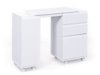 Lidl Inter Link Inter Link Schreibtisch, 2 rollbare Container, 50 kg Belastbarkeit, MD