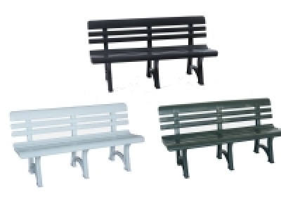 Bica Gartenbank »Olimpia«, 3-Sitzer, Kunststoff, witterungsbeständig,