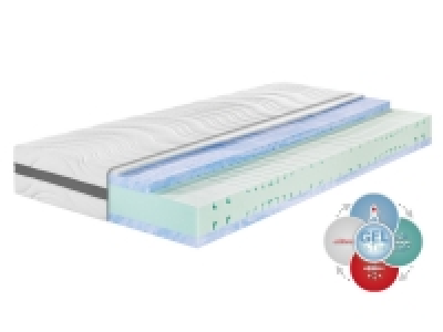 BADENIA TRENDLINE 7-Zonen-Kaltschaummatratze »BT 320 Plus Gel Active«,