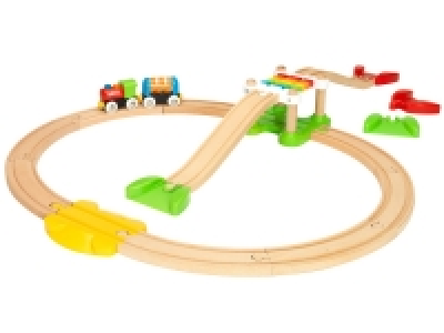 Lidl Brio BRIO Eisenbahnset »33727«, 18-teilig, für Einsteiger, ab 18 Monaten