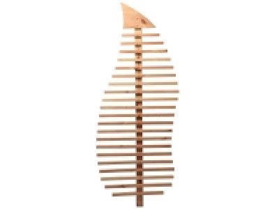 dobar Großes Design-Rankgerüst Fraxinus-Blatt, Kiefer, natur