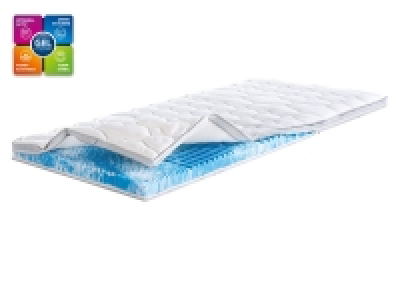 f.a.n. Topper »Gel-Feeling«, Gelschaum-Kern, Bezug mit antibakterielle