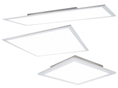 Lidl Nino Leuchten Nino Leuchten LED-Deckenleuchte »Panelo«, aus Kunststoff, viereckig, w