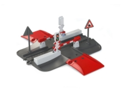Märklin my world Kinder Bahnübergang, mit Licht, steckbarer Bausatz, a