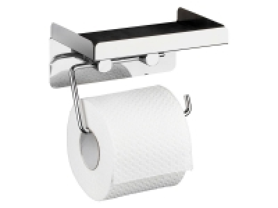 Lidl Wenko Wenko Toilettenpapierhalter, mit Oberablage, doppelseitiges Klebeband,