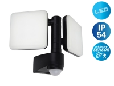 näve LED Außenwandleuchte »Jaro«, mit 360° Bewegungsmelder mit Zeitein